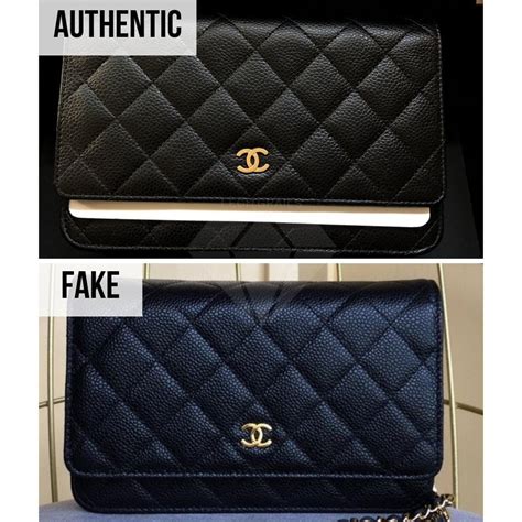 fake chanel classic|authentic chanel wallet.